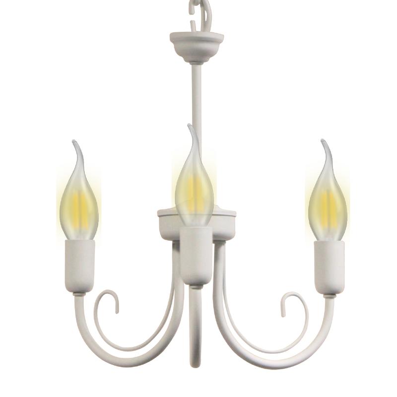  Светильник НСБ 01-3х60-134 "Рустика" 231 бел. Е14 (инд. упак.) Элетех 1005404139 фото в каталоге от BTSprom.by