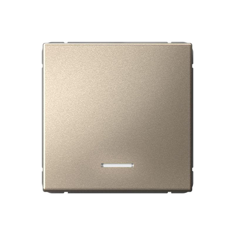 выключатель 1-кл. artgallery (сх. 1а) 10ax с подсветкой механизм шампань se gal000513 от BTSprom.by