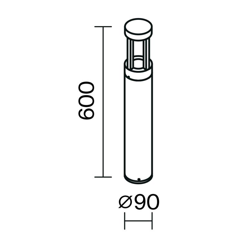 Светильник Vint 9Вт 3000К IP65 ландшафтный Maytoni O458FL-L9GF3K фото в каталоге от BTSprom.by