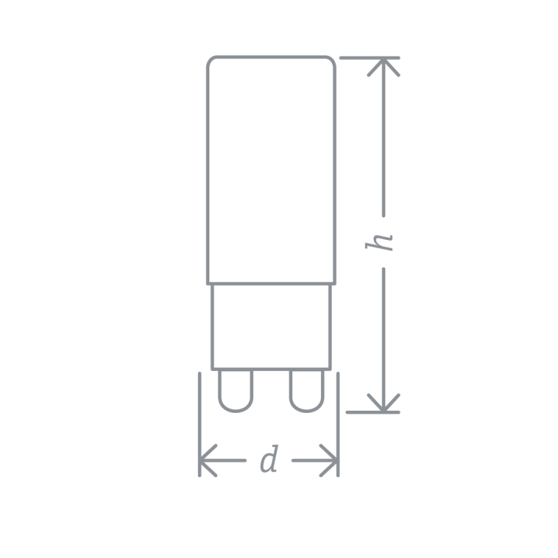 Лампа светодиодная 14 011 NLL-P-G9-5-230-6.5K 5Вт прозрачная 6500К холод. бел. G9 440лм 220-240В Navigator 14011 фото в каталоге от BTSprom.by