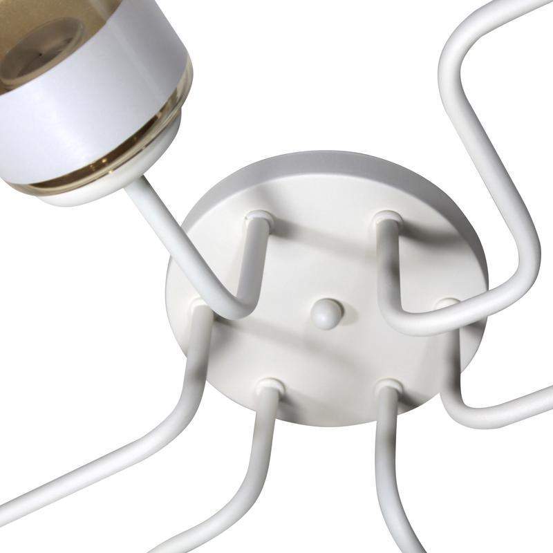  Светильник "Техно" 162 (плафон 8398) НСБ 01-6х60-114 Е27 ИУ бел. Элетех 1005404587 фото в каталоге от BTSprom.by