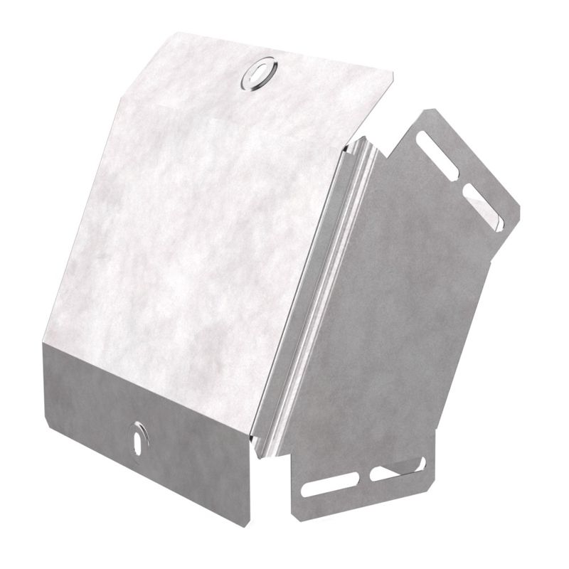 Угол вертикальный внешн. 45град. 200х100 0.7мм с крышкой Стандарт Промрукав PR16.0454 от BTSprom.by