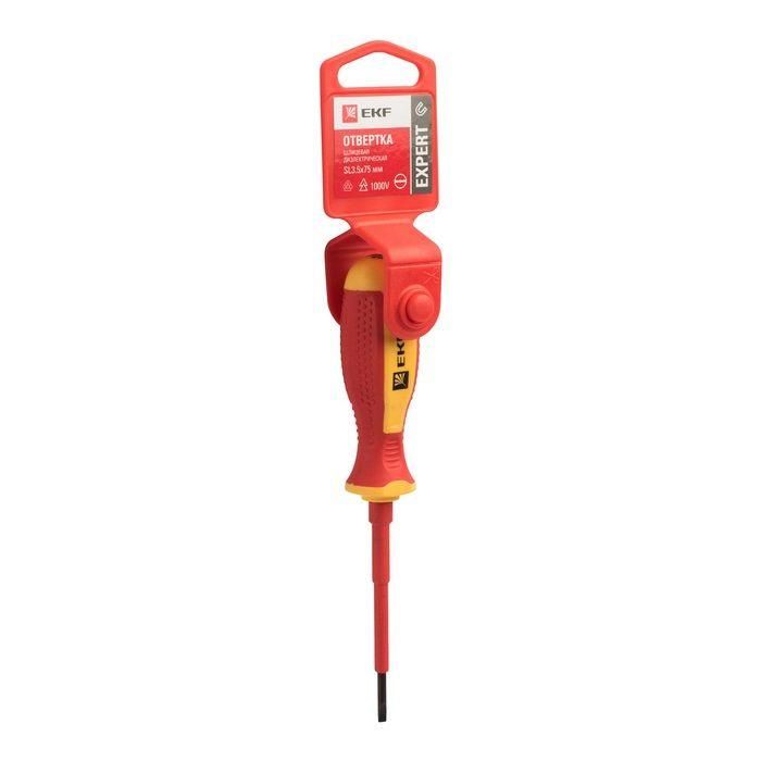 отвертка sl3х75мм expert 1000в proхima ekf sl-3-75-exp-in от BTSprom.by
