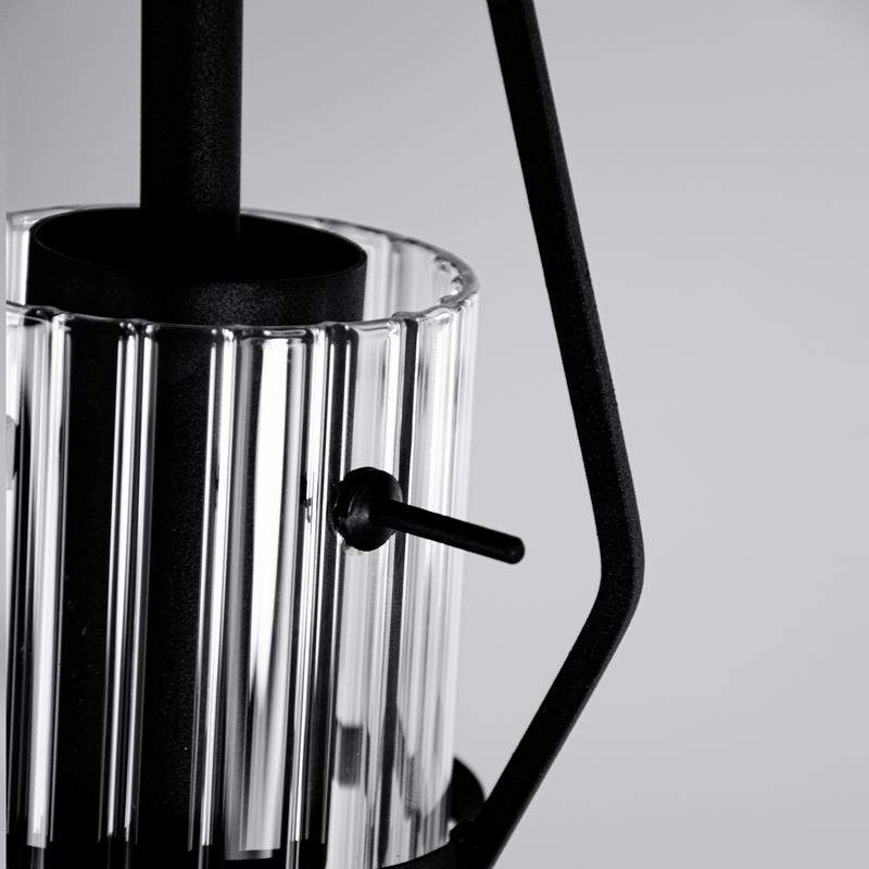  Светильник "Вираж" 211 (плафон 0016) НСБ 01-60-189 Е27 [ИМ] подвесной черн. Элетех 1005405276 фото в каталоге от BTSprom.by