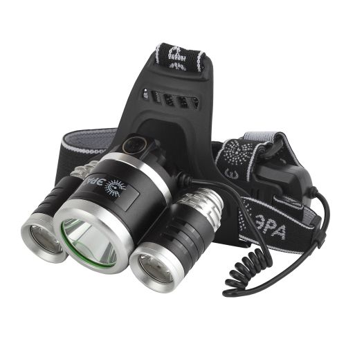 фонарь аккумуляторный налобный ga-809 8вт 3smd cree high power headlamp алюм. эра б0056111 от BTSprom.by