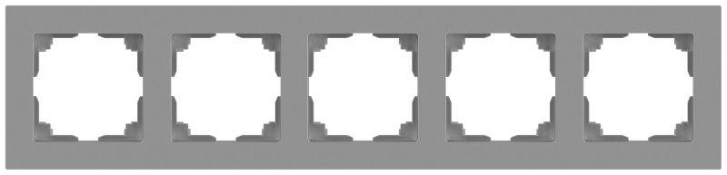 рамка 5-м сп accent 6-505-03 алюм. intro б0063725 от BTSprom.by