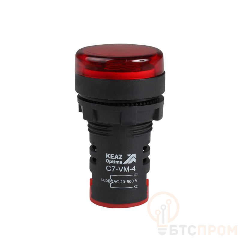 Индикатор напряжения OptiSignal Compact D22 С7-VM-4 красн. 20-500В AC AD22VM КЭАЗ 362189 фото в каталоге от BTSprom.by  Индикатор напряжения OptiSignal Compact D22 С7-VM-4 красн. 20-500В AC AD22VM КЭАЗ 362189 фото в каталоге от BTSprom.by
