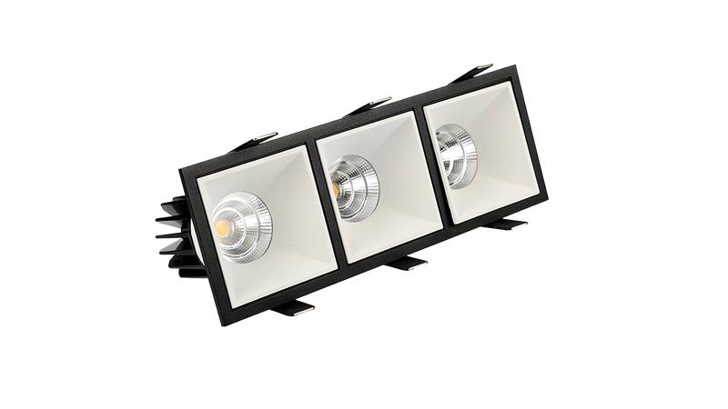 рамка на светильник imd da2000cs тройная черн. designled 00-00003577 от BTSprom.by