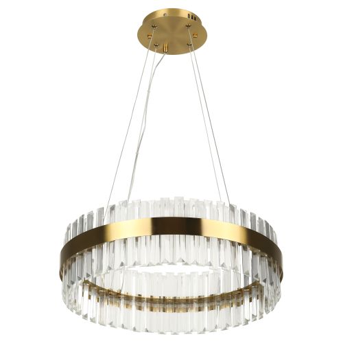 люстра светодиодная gwinnett 6193-201 подвесная 3000-6300к 112вт с пультом rivoli б0069938 от BTSprom.by