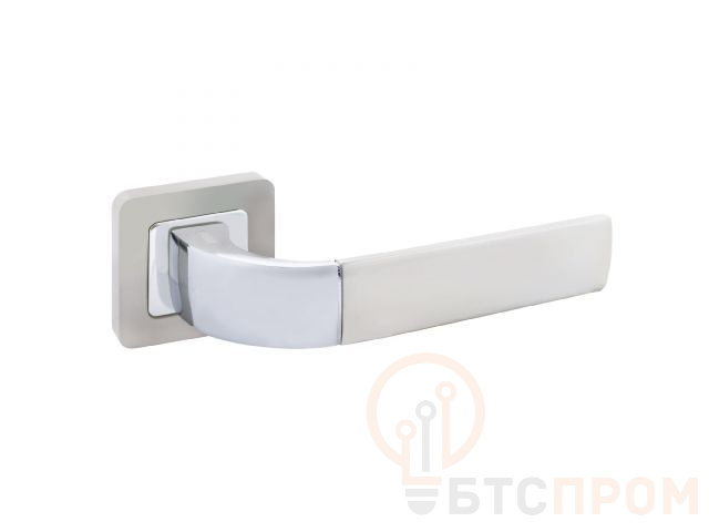 Ручка дверная "ДЕНИО" SN/CP (2282) мат.никель/хром АЛЛЮР (УЗК) 11442 фото в каталоге от BTSprom.by  Ручка дверная "ДЕНИО" SN/CP (2282) мат.никель/хром АЛЛЮР (УЗК) 11442 фото в каталоге от BTSprom.by