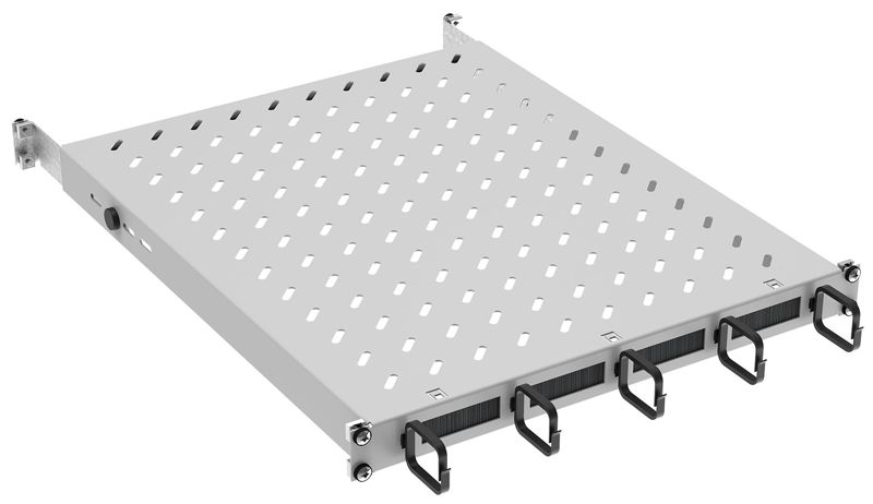 полка стационарная 19дюйм 1u орг. щет. 120кг 750мм сер. рф itk zp-fs35-u-1u-78-r от BTSprom.by