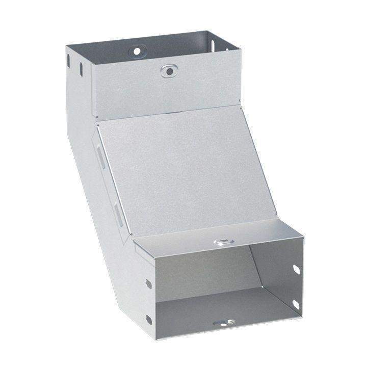 Угол для лотка вертикальный внутр. 90град. 50х300 INOX EKF vi9050300-INOX от BTSprom.by