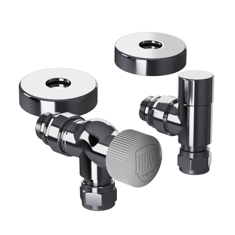  Набор термостатический осевой Design Pro 15мм М30х1.5 хром Royal Thermo НС-1646643 фото в каталоге от BTSprom.by