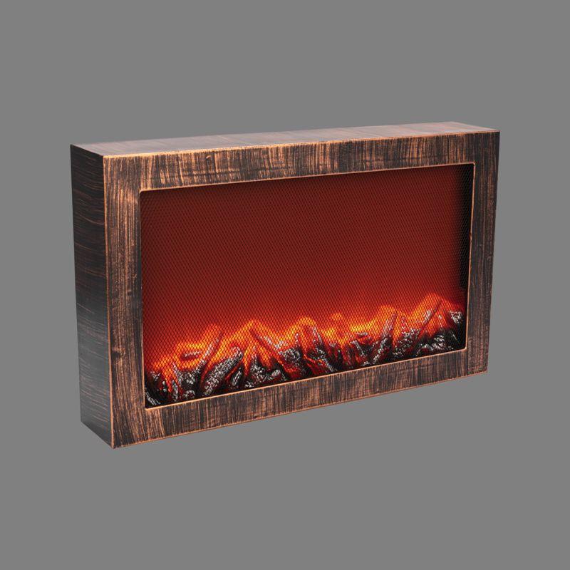  Камин светодиодный "Ретро" с эффектом живого огня 60 3х11х36 8см батарейки 3хС (в компл. не входят) или от USB (в компл.) бронз. Neon-Night 511-002 фото в каталоге от BTSprom.by