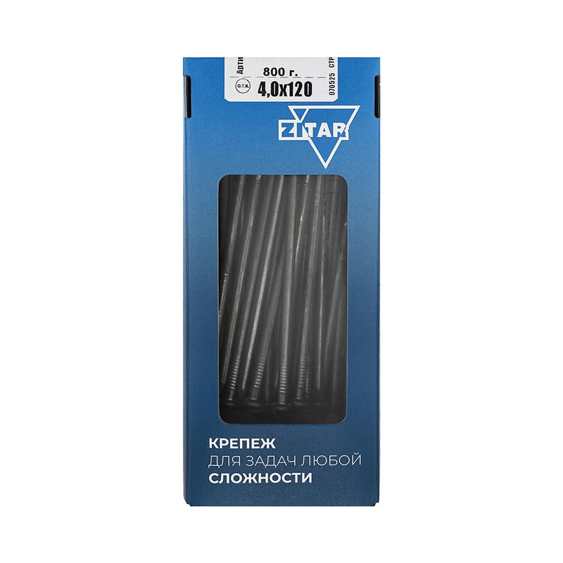 гвоздь строительный 4х120 (уп.800г) tech-krep/zitar 102009 от BTSprom.by