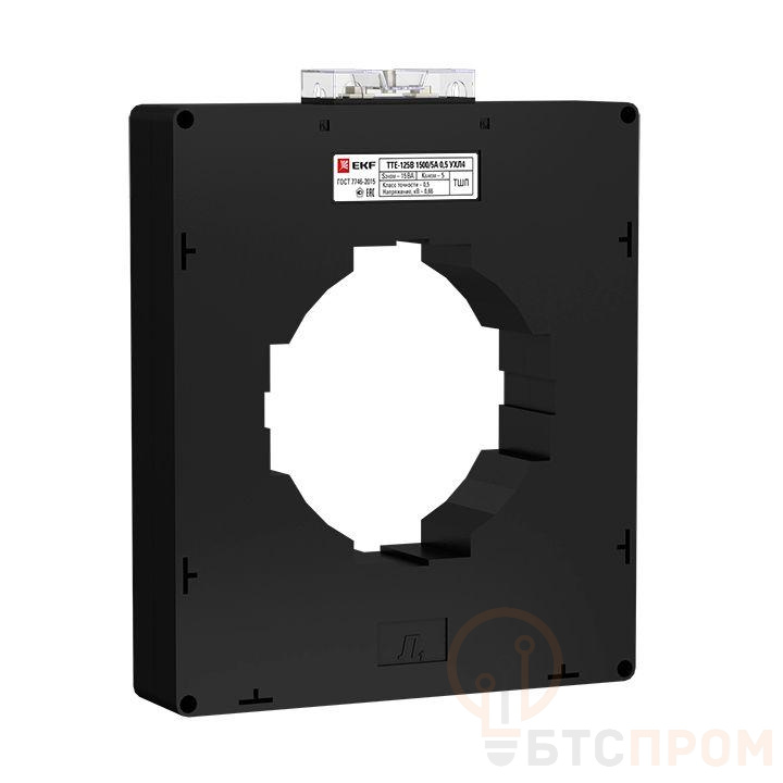 Трансформатор тока ТТЕ 125 3000/5А кл. точн. 0.5 (большой корпус) PROxima EKF tte-125B-3000 фото в каталоге от BTSprom.by  Трансформатор тока ТТЕ 125 3000/5А кл. точн. 0.5 (большой корпус) PROxima EKF tte-125B-3000 фото в каталоге от BTSprom.by