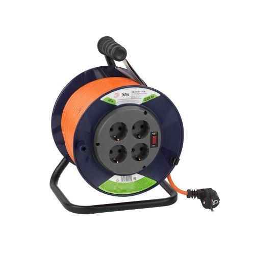 удлинитель на пластик. катушке 4х40м с заземл. 16а ip20 rpx-4es-3х1.5-40m пвс 3х1.5 эра б0046836 от BTSprom.by