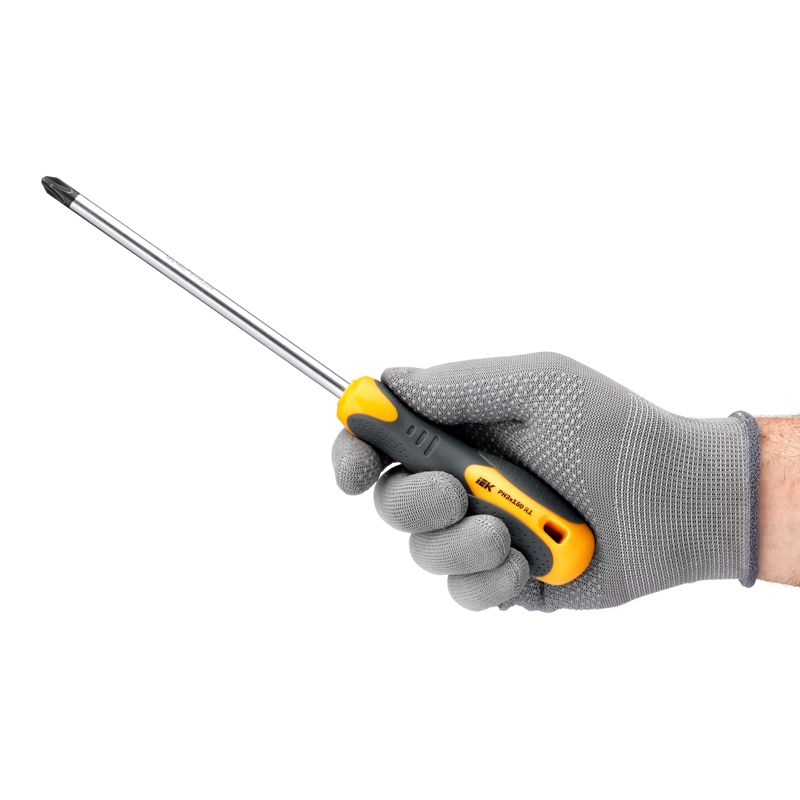  Отвертка крестовая Ph3х150мм K1 ARMA2L 3 IEK A2L3-SC10-K1-PH-30-150 фото в каталоге от BTSprom.by