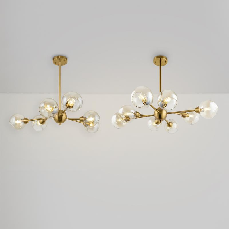  Люстра Sherry 6х40Вт E14 IP20 Freya FR5121PL-06G фото в каталоге от BTSprom.by