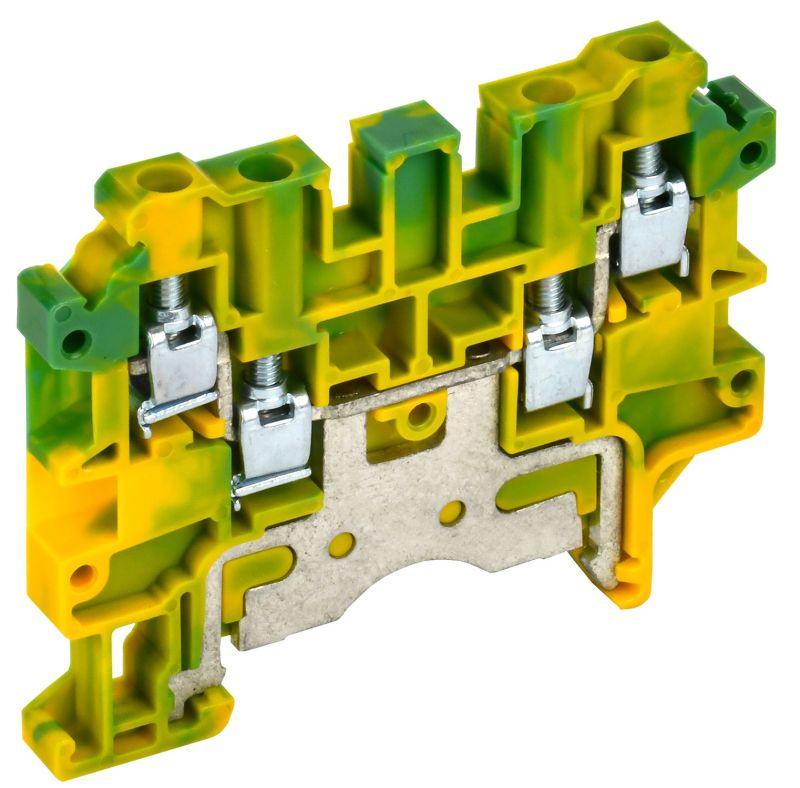 колодка клеммная cts-mc-pen armafix земля 4 вывода 4кв.мм iek yct12-03-4-k52-004 от BTSprom.by