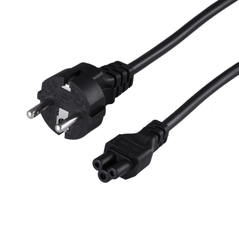 шнур сетевой евро 3х0.75кв.мм 1.8м (pvc) (с заземлением) (ноутбук) rexant 11-1151 от BTSprom.by