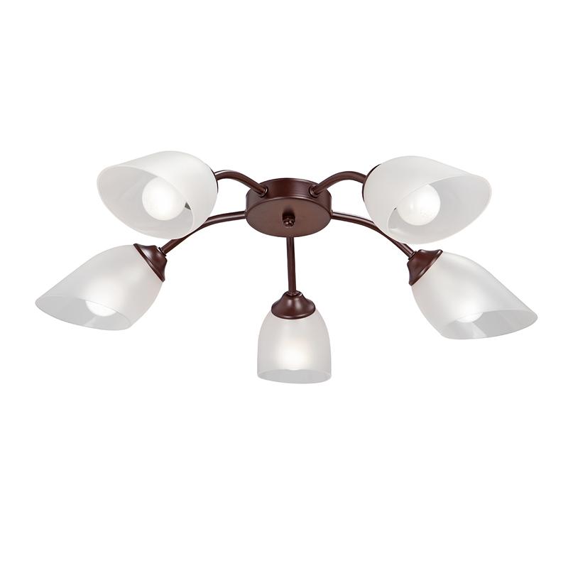 люстра v3750-7/5pl 5xe14 макс. 40вт vitaluce v3750-7/5pl от BTSprom.by