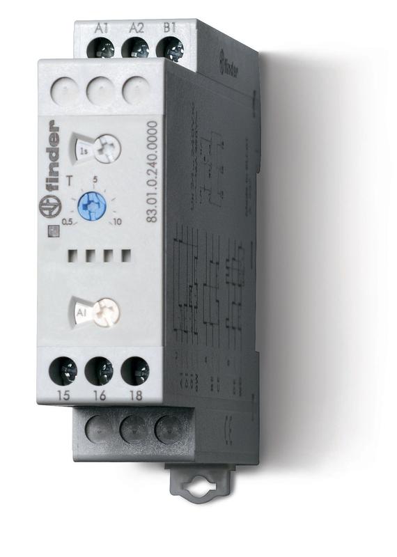 таймер модульный мультифункциональный (ai di sw be ce de wd) 24…240в ac/dc 1co 16а 22.5мм регулировка времени 0.05с…10дней ip20 finder 830102400000 от BTSprom.by