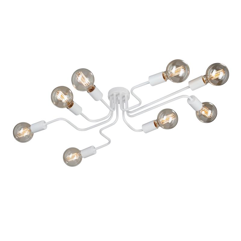 люстра 8xe27 макс. 40вт vitaluce v4196-0/8pl от BTSprom.by