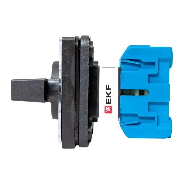  Переключатель кулачковый ПК-2-13 3п 25А "ВКЛ-ВЫКЛ" IP65 EKF pk-2-13-25-65 фото в каталоге от BTSprom.by