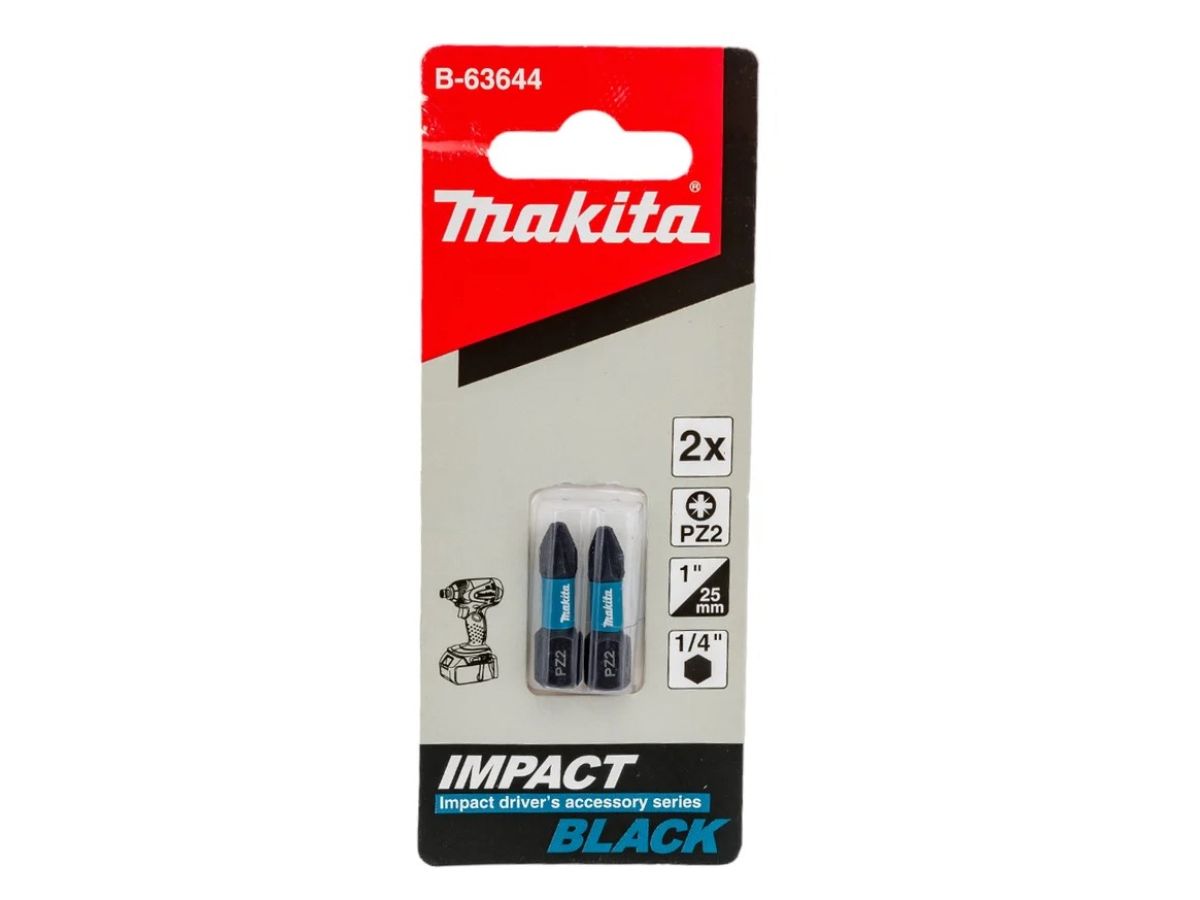 насадка impact pz2 2 шт, 25 мм, c-form makita b-63644 b-63644 от BTSprom.by