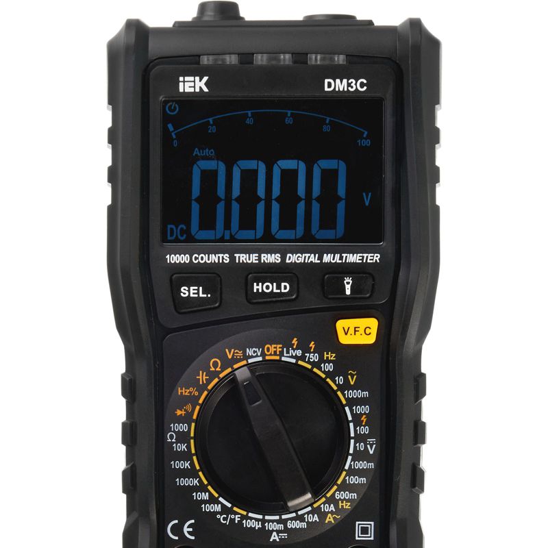  Мультиметр цифровой DM3C ARMA2L 5 IEK A2L5-DM13-03 фото в каталоге от BTSprom.by