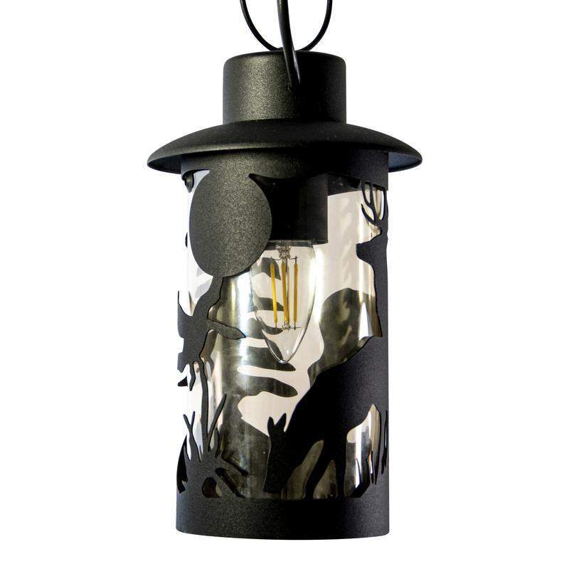  Светильник "Шервуд" НПУ 02-100-002 [ИМ] подвесной черн. Элетех 1030480558 фото в каталоге от BTSprom.by