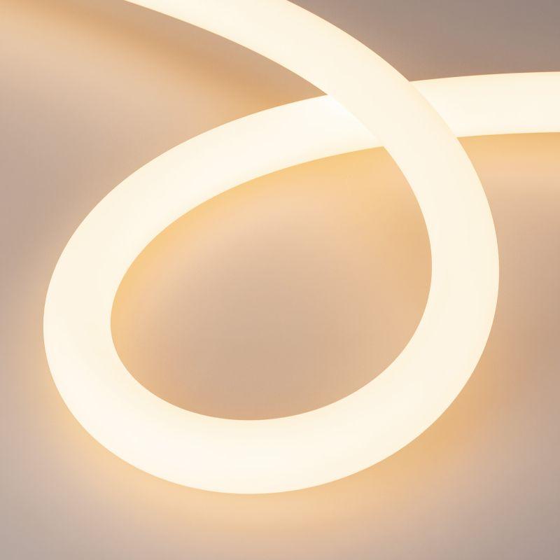 лента светодиодная moonlight-top-a336-d40mm 24v warm 2400к 360deg 15вт/м ip65 2835 wire x1 прямой вывод кабеля герметичная (уп.5м) arlight 039321 от BTSprom.by