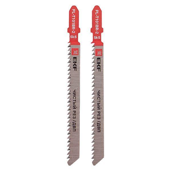  Пилка для электролобзика обратные T101BR (чистовой рез по ДВП)(SK5) (уп.2шт) Expert EKF pl-t101br-2 фото в каталоге от BTSprom.by