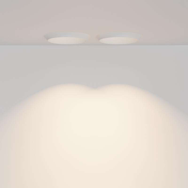  Светильник Gyps Modern 2х10Вт GU10 встраив. Maytoni DL124-GU10-02-TRS-W фото в каталоге от BTSprom.by