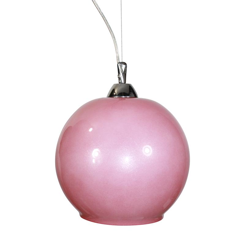 светильник нсб 72-60 "ладера" м55 розовый перламутровый /трос /шнур прозр. /корпус металлик (инд. упак.) элетех 1005251197 от BTSprom.by