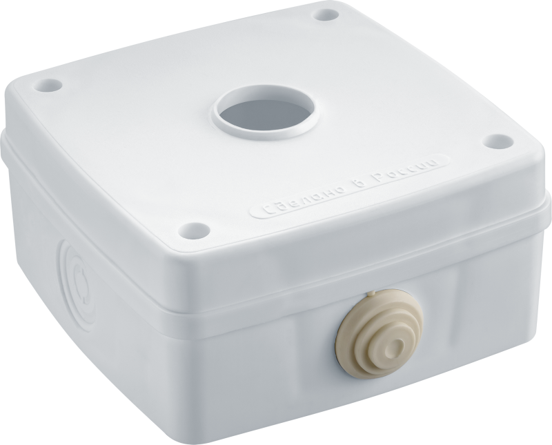 коробка монтажная 93 489 nss-сdb-01-wh для видеокамер navigator 93489 от BTSprom.by