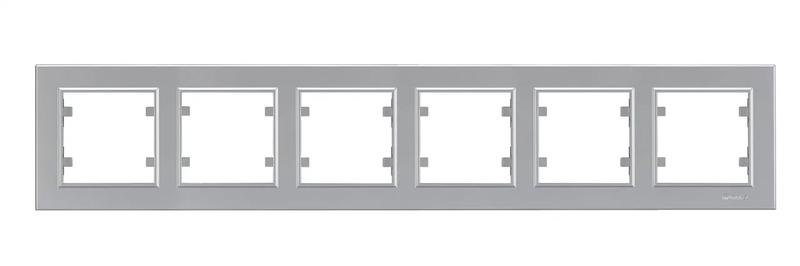 рамка 6-м karea горизонт. серебр. makel 56065706 от BTSprom.by рамка 6-м karea горизонт. серебр. makel 56065706 от BTSprom.by