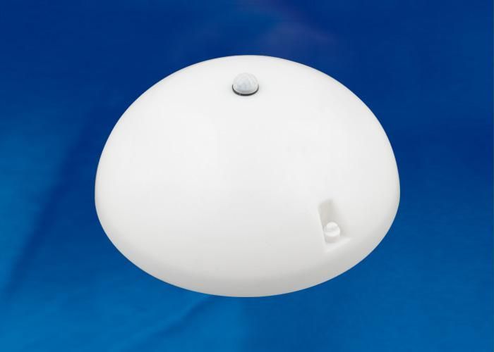светильник светодиодный ulw-k20f 18w/6000k sensor ip54 white круг 1600лм влагозащ. с датчиком движения d220мм корпус бел. uniel ul-00009885 от BTSprom.by