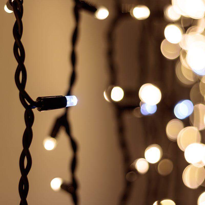 гирлянда светодиодная ard-curtain-pro-2000х3000-black-760led-flash warm/white 230в 70вт ip65 ardecoled 026059 от BTSprom.by