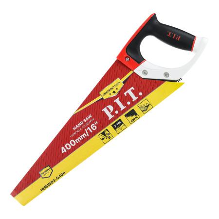 ножовка по дереву control hhsw03-0400 (400мм 7 tpi трехгранная заточка сталь 65mn) p.i.t. hhsw03-0400 от BTSprom.by