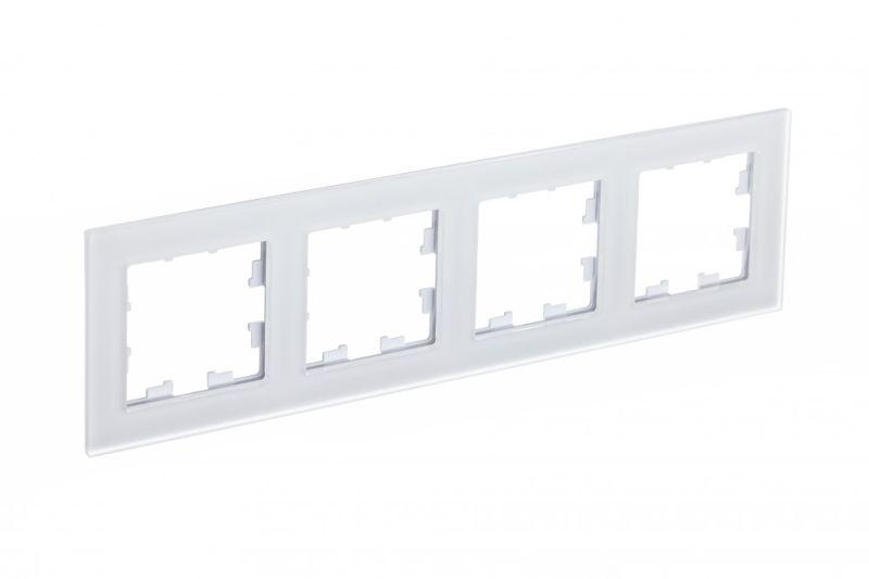 рамка 4-м atlasdesign nature матов. стекло бел. se atn330104 от BTSprom.by