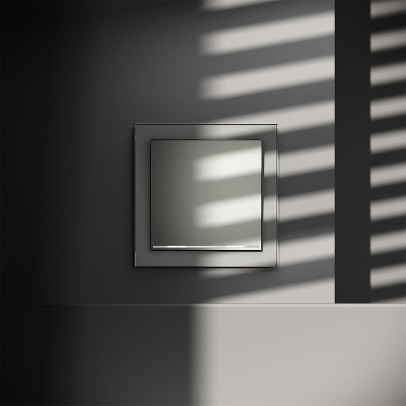  Переключатель проходной 1-кл. СП S70 10А с подсветкой механизм сталь Voltum VLS010405 фото в каталоге от BTSprom.by