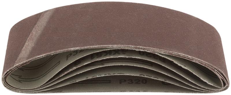  Лента шлифовальная бесконечные водостойкие на тканевой основе (уп.5шт) 75х457мм Р 320 FIT 39690 фото в каталоге от BTSprom.by