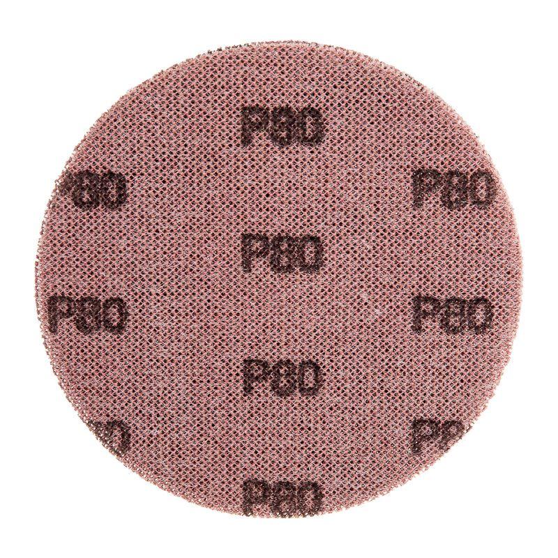 диск шлифовальный на сетчатой основе 125мм р80 (уп.5шт) kranz kr-90-0041 от BTSprom.by