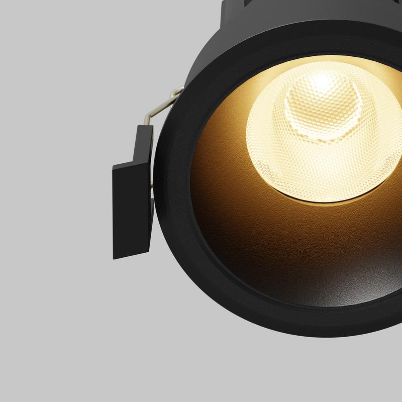  Светильник Dip 2700К 10Вт 50град. встраив. Maytoni DL115-10W-2.7K-B фото в каталоге от BTSprom.by