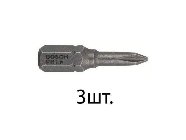 насадка крестообразная ph1 25мм  (3шт) (bosch) от BTSprom.by