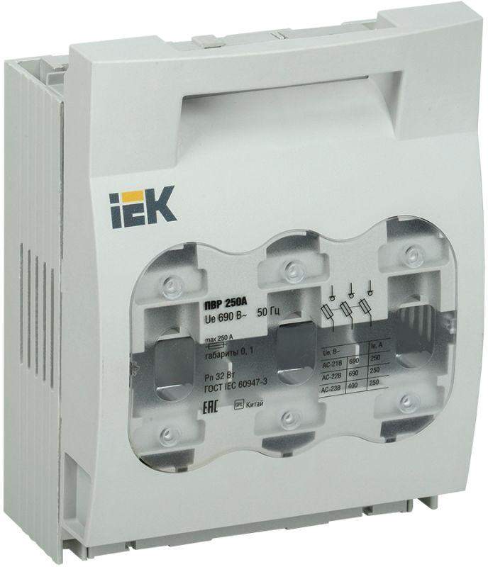выключатель-разъединитель-предохранитель 250а iek srp-20-3-250 от BTSprom.by