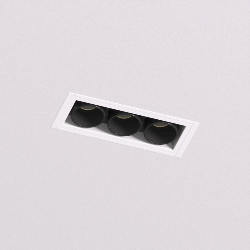  Светильник SPACE 6Вт 4000К IP20 220В L69мм 38град. встраив. под шпатлевку со светодиодом алюм. бел./черн. DENKIRS 723067 фото в каталоге от BTSprom.by