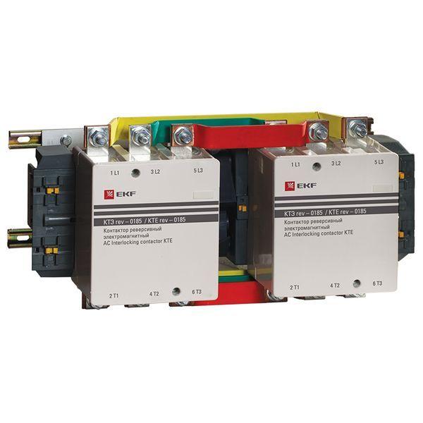 контактор реверсивный ктэ 185а кат. 380в ac 2но ekf ctr-b-r-185-380 от BTSprom.by